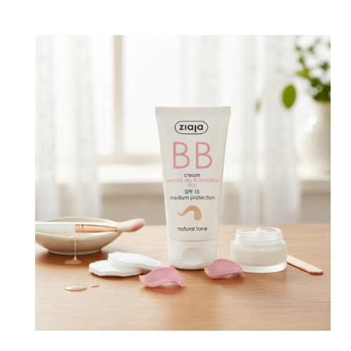 🐐 Ziaja – BB Crème SPF 15 – Ton Clair ou Ton Naturel