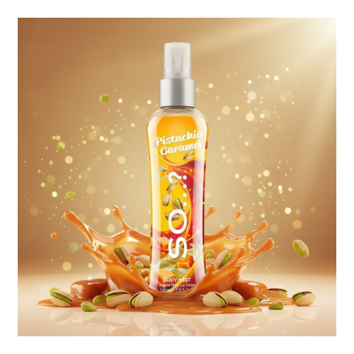 💛🥜 Brume Parfumée Corps Pistache Caramel 100ml – So Fragrance