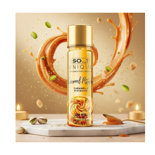 🤎🥜🍮 Brume Parfumée Corps Caramel Pistachio 150 ml – So Fragrance