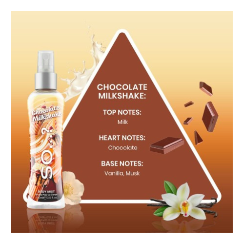 🍫🥛 Brume Parfumée Corps Chocolate Milkshake 100 ml – So Fragrance