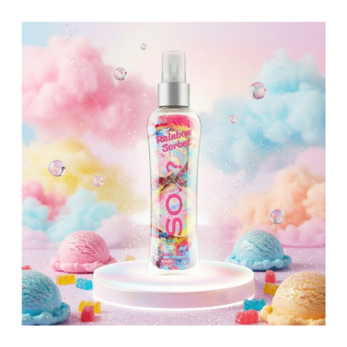 🌈🌫️ Brume Parfumée Corps Rainbow Sorbet 100 ml – So Fragrance