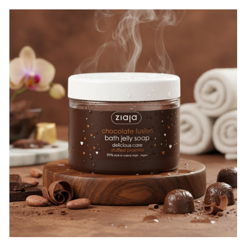 🍫🤎 Savon Moussant Jelly Chocolat Praliné 300 ml – Ziaja