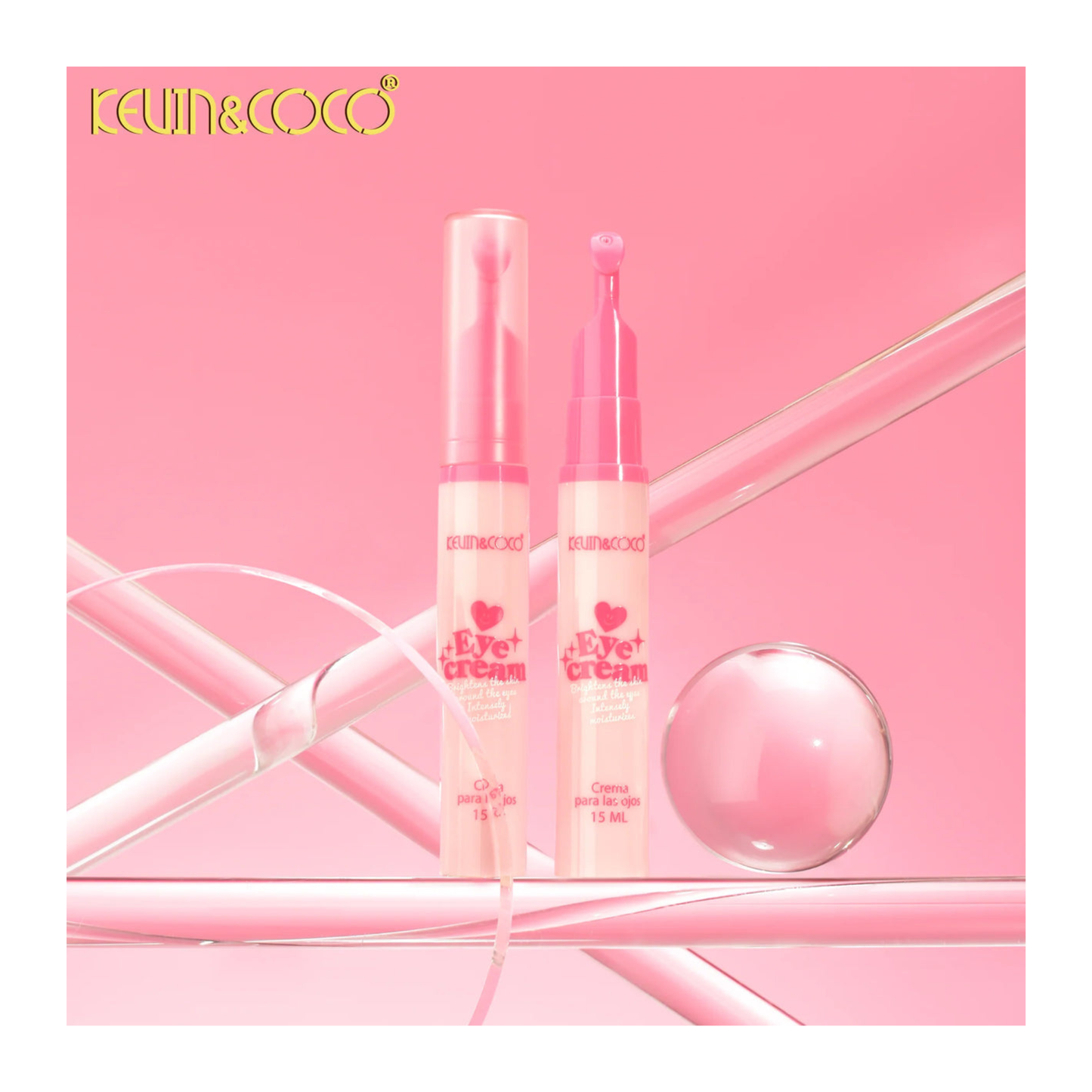 ✨ 💕Crème Contour des Yeux Hydratante – Kevin & Coco (15 ml)