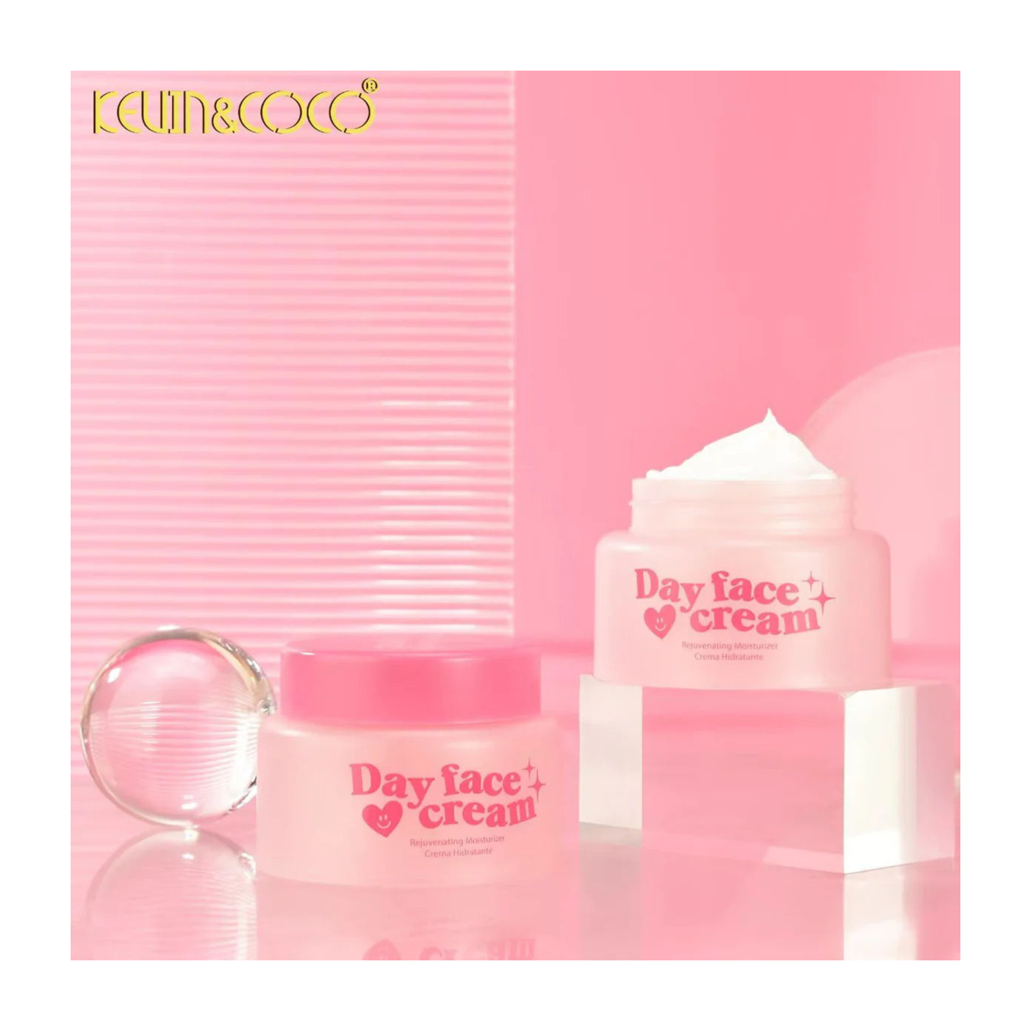 💧 💖Crème Visage de Jour Hydratante – Kevin & Coco