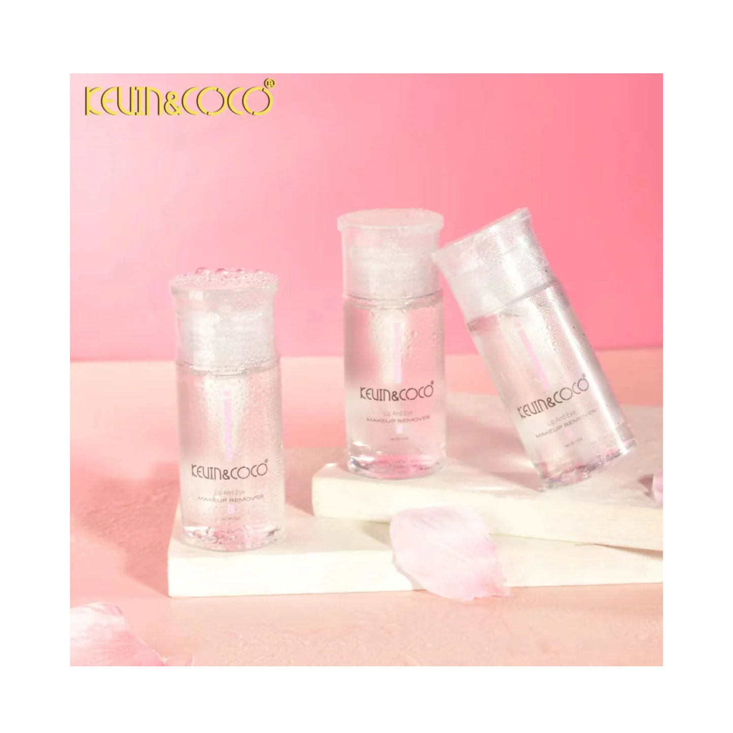 💧✨ Eau Micellaire 3-en-1 Visage, Lèvres & Yeux – Kevin & Coco 100 ML