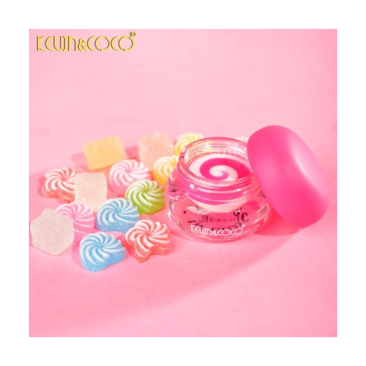 Coffret lèvres Macaron Pink ( 2 pièces ) Kevin & Coco
