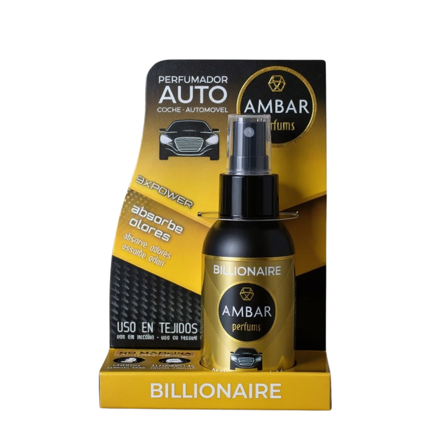 💛🚘 Parfum Voiture Billionaire – AMBAR Parfums💛 100ml