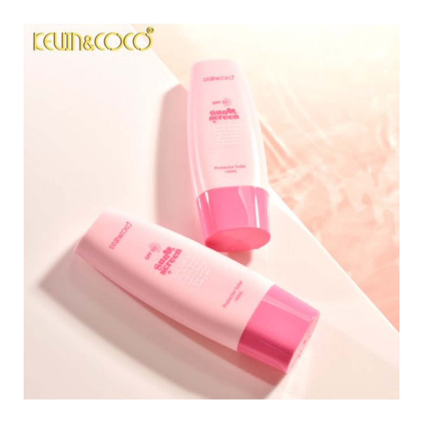 🌞Crème Solaire SPF 50 Kevin & Coco – Protection UVA/UVB – 100 ML