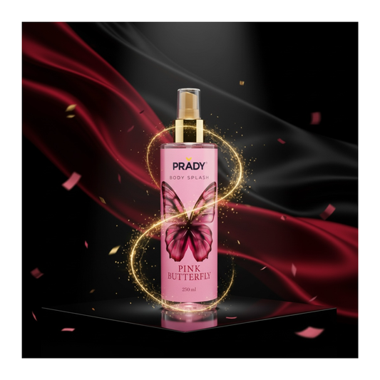 🦋Brume Corps & Cheveux -Pink Butterfly 250 ml - Prady