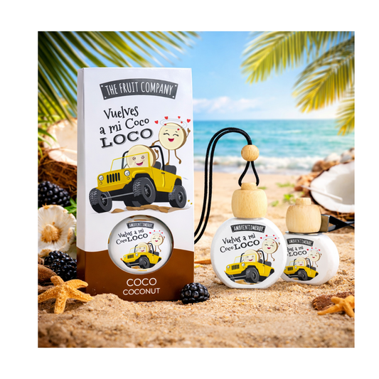 🥥 Désodorisant Voiture Coco - The Fruit Company