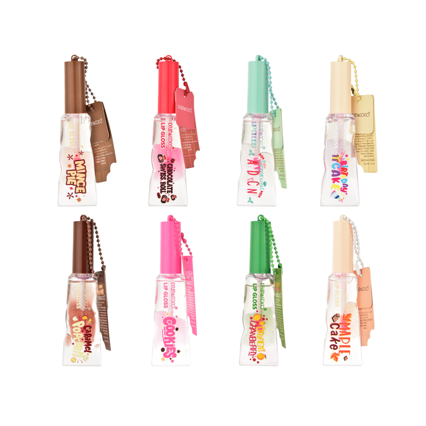 Huile à Lèvres Teintée dessert sucré – 8 Teintes ✨