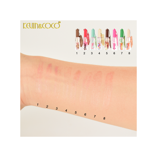 Huile à Lèvres Teintée dessert sucré – 8 Teintes ✨