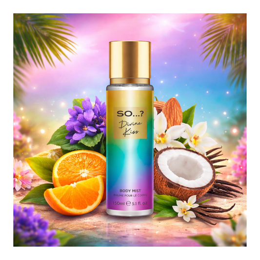 💋 Divine Kiss – Brume Parfumée 150 ml -SO…? 🌴✨