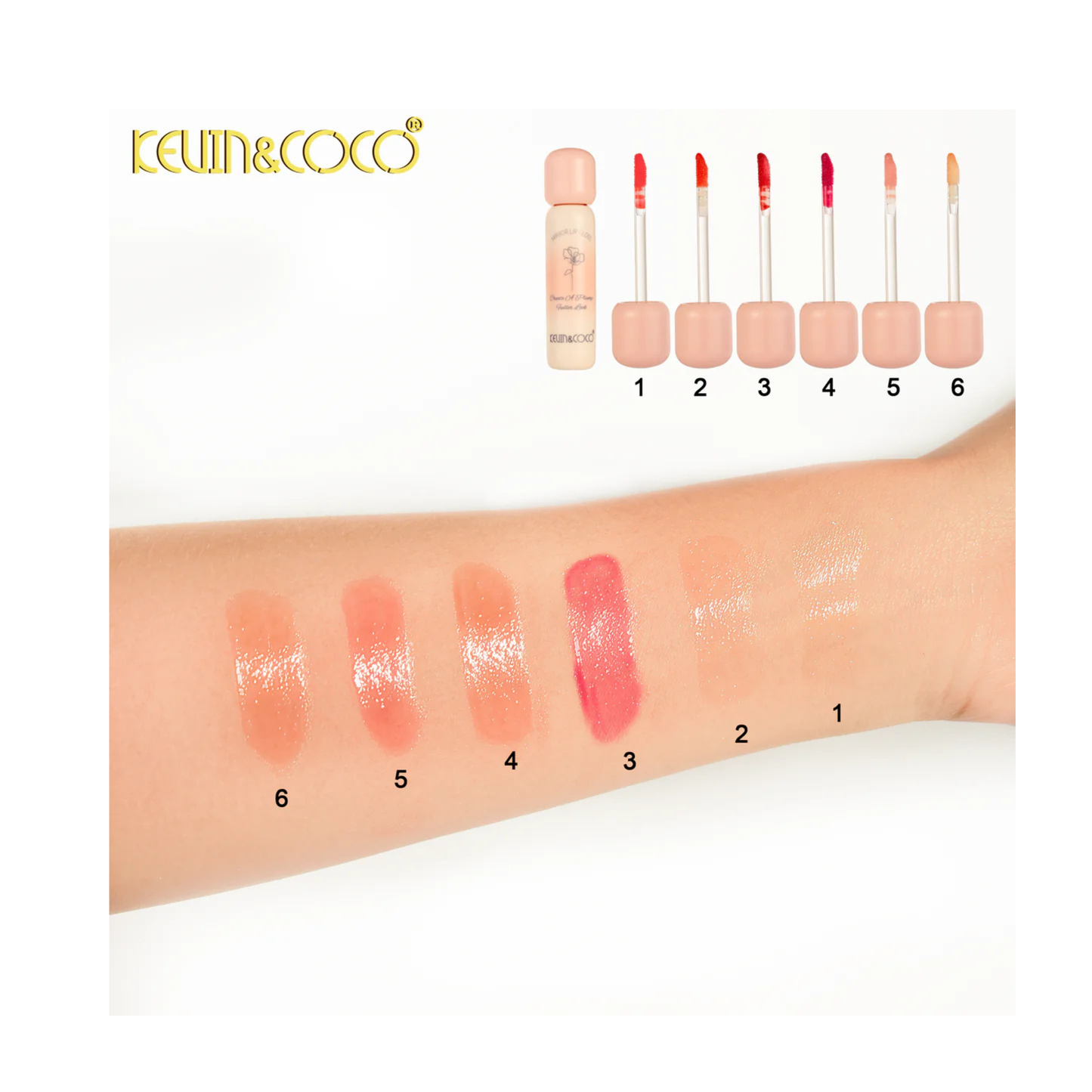 💄 Lip Gloss Mirror - Kevin & Coco