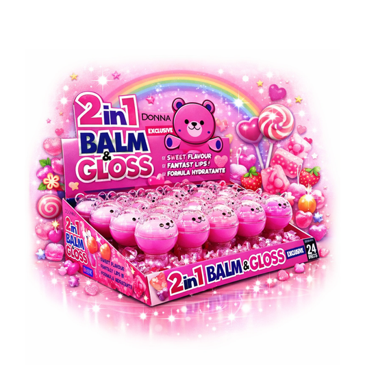 🐻 Baume & Gloss ourson 2 en 1 - - D’Donna