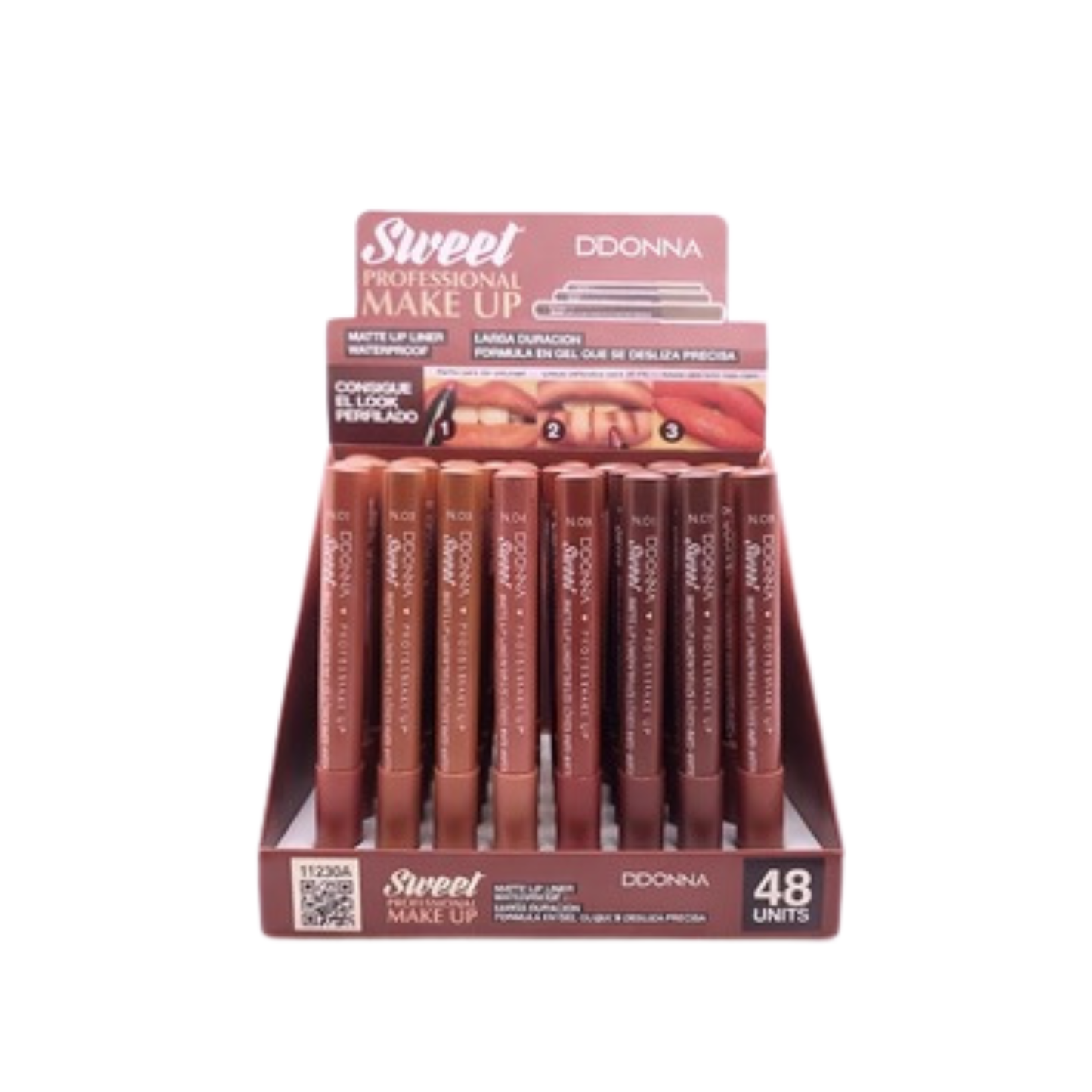 🤎Matte Lip Liner Waterproof – Sweet Professional – D’Donna