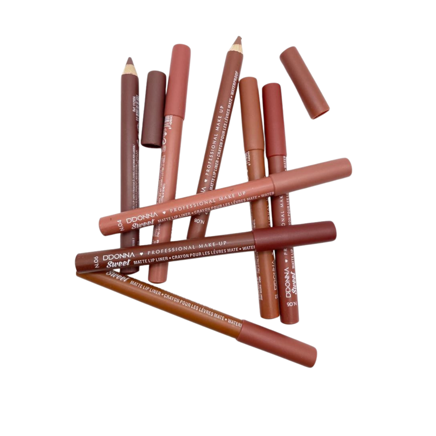 🤎Matte Lip Liner Waterproof – Sweet Professional – D’Donna