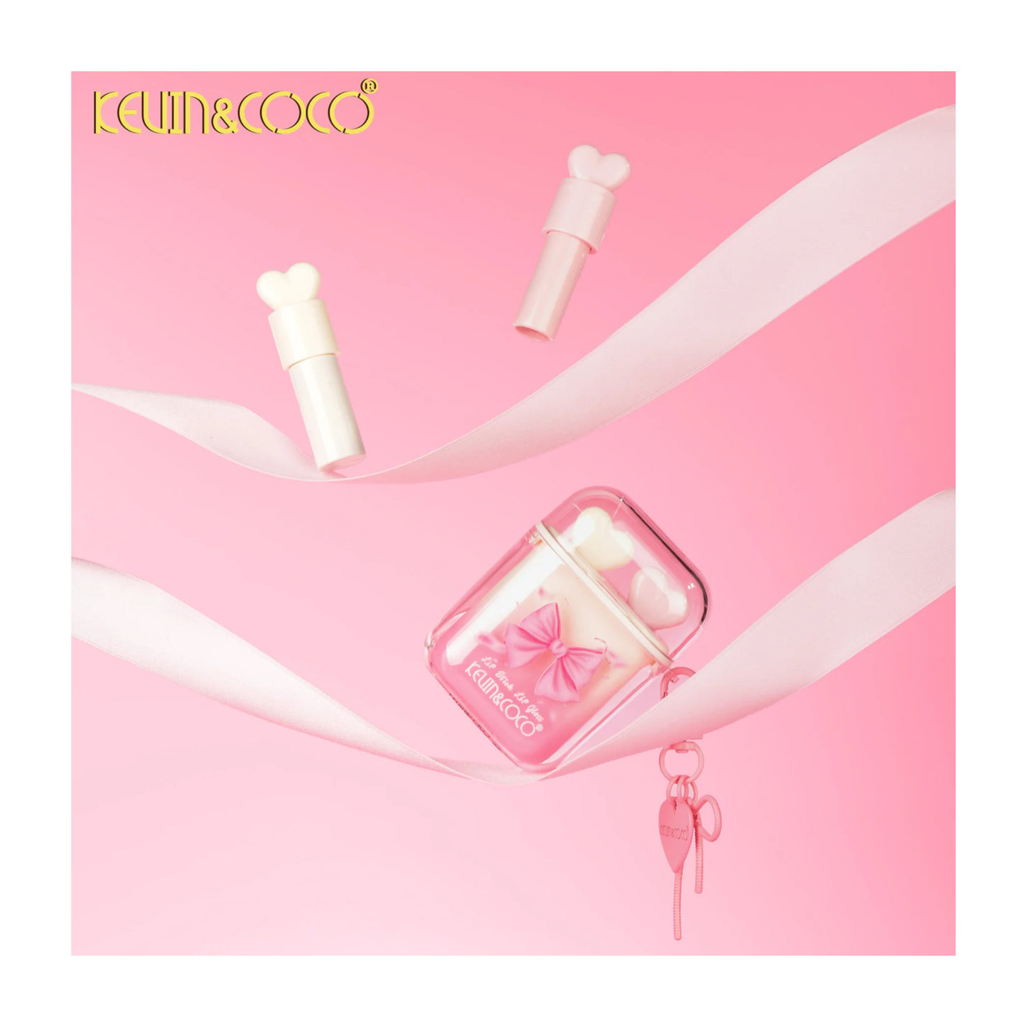 💖🫦 Duo Lèvres Cœur Nourrissant – Kevin & Coco (Heart Rhythm)