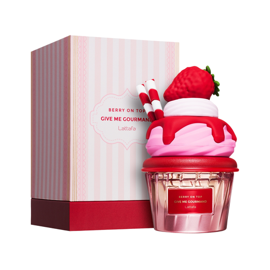 🍓 Give Me Gourmand Berry On Top Eau de Parfum – Parfum Mixte 75ml - Lattafa