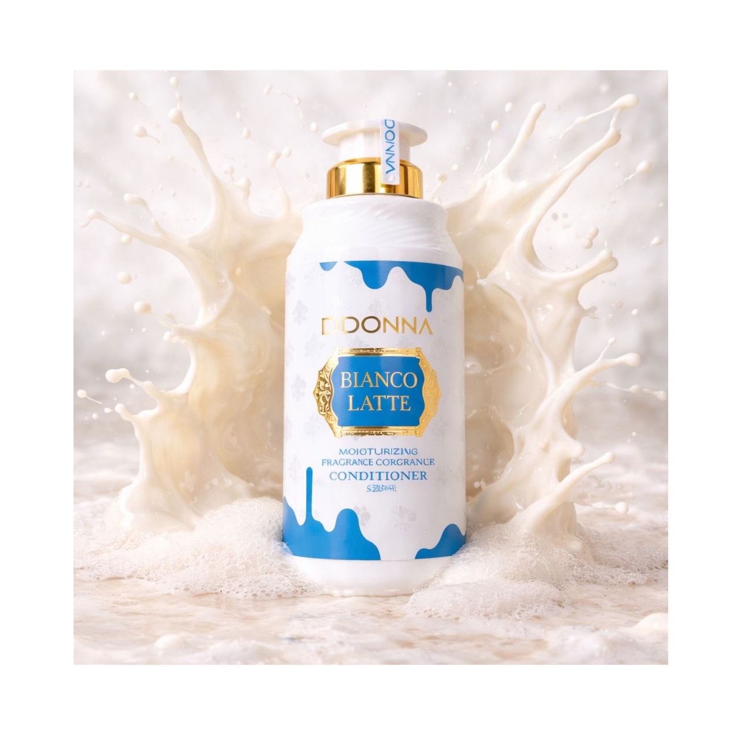 💕🤍Après-shampoing D’Donna Bianco Latte – 520 ml