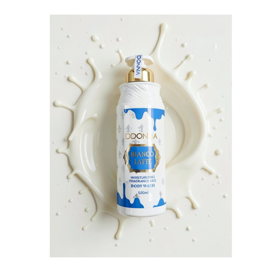 🤍Gel douche D’Donna Bianco Latte – 520 ml