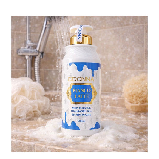 🤍Gel douche D’Donna Bianco Latte – 520 ml