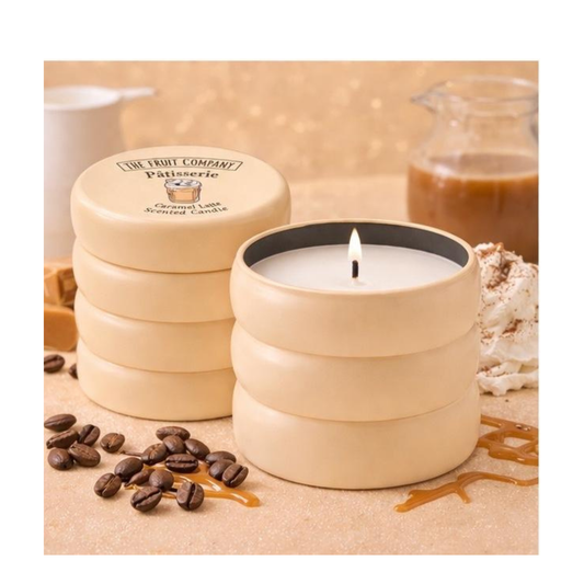 Bougie parfumée Caramel Latte – The Fruit Company