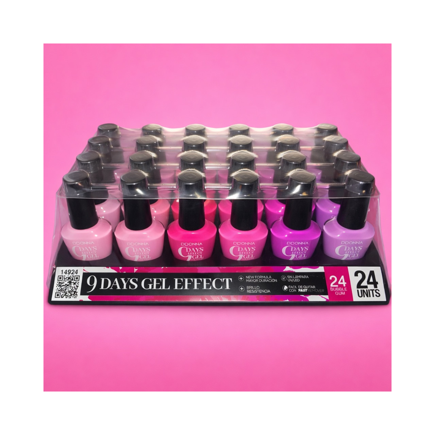 💅 Vernis à Ongles Effet Gel 9 Jours – DDONNA | Collection Bubble Gum