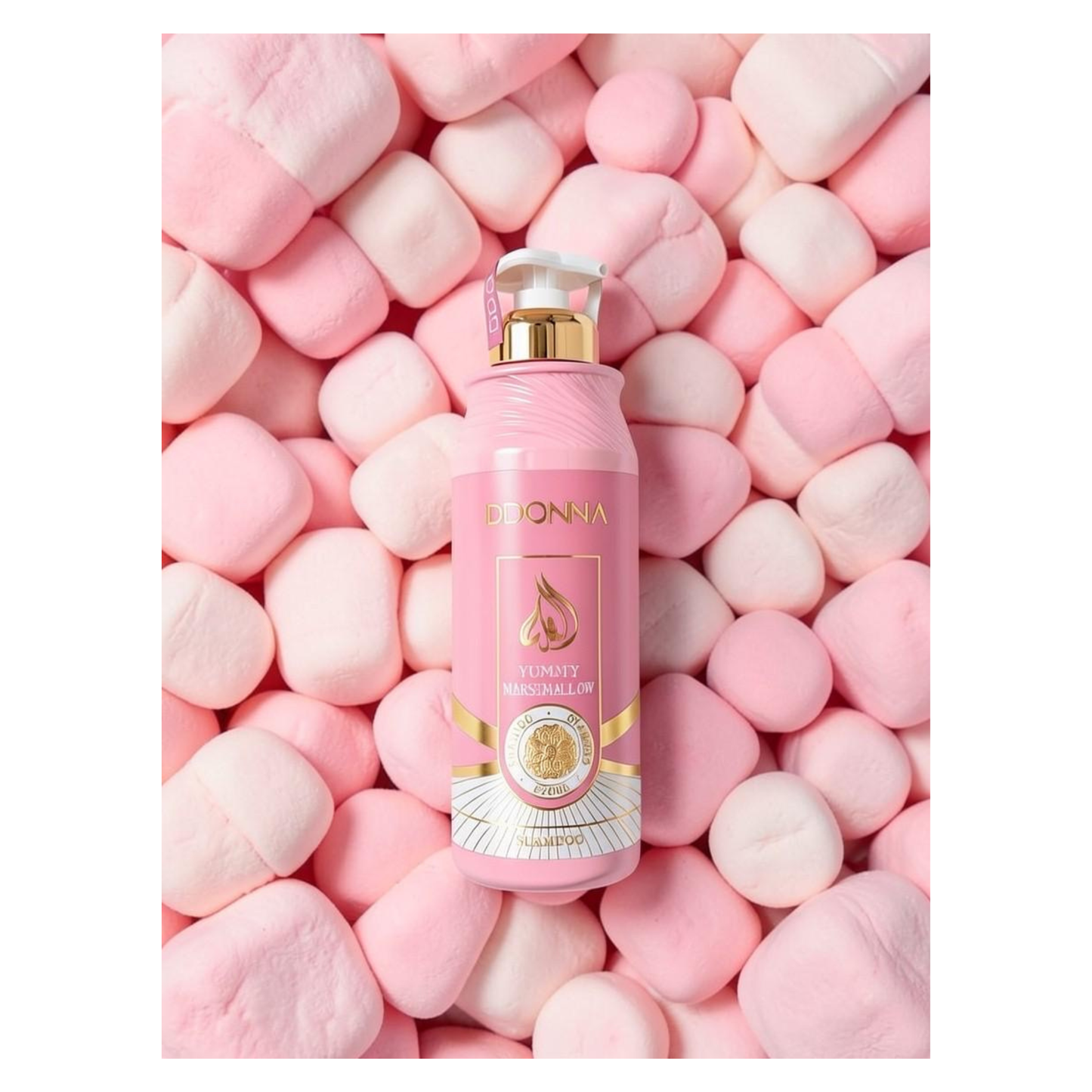 ✨ Shampoing Yummy Marshmallow D’Donna – 520 ml