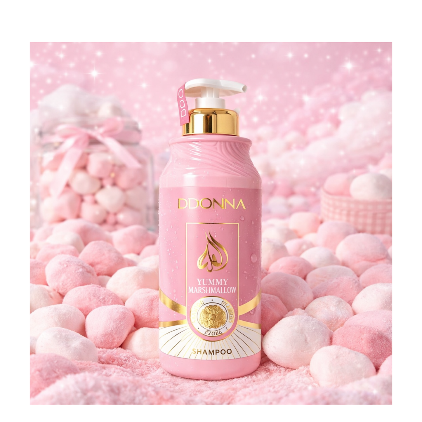 ✨ Shampoing Yummy Marshmallow D’Donna – 520 ml