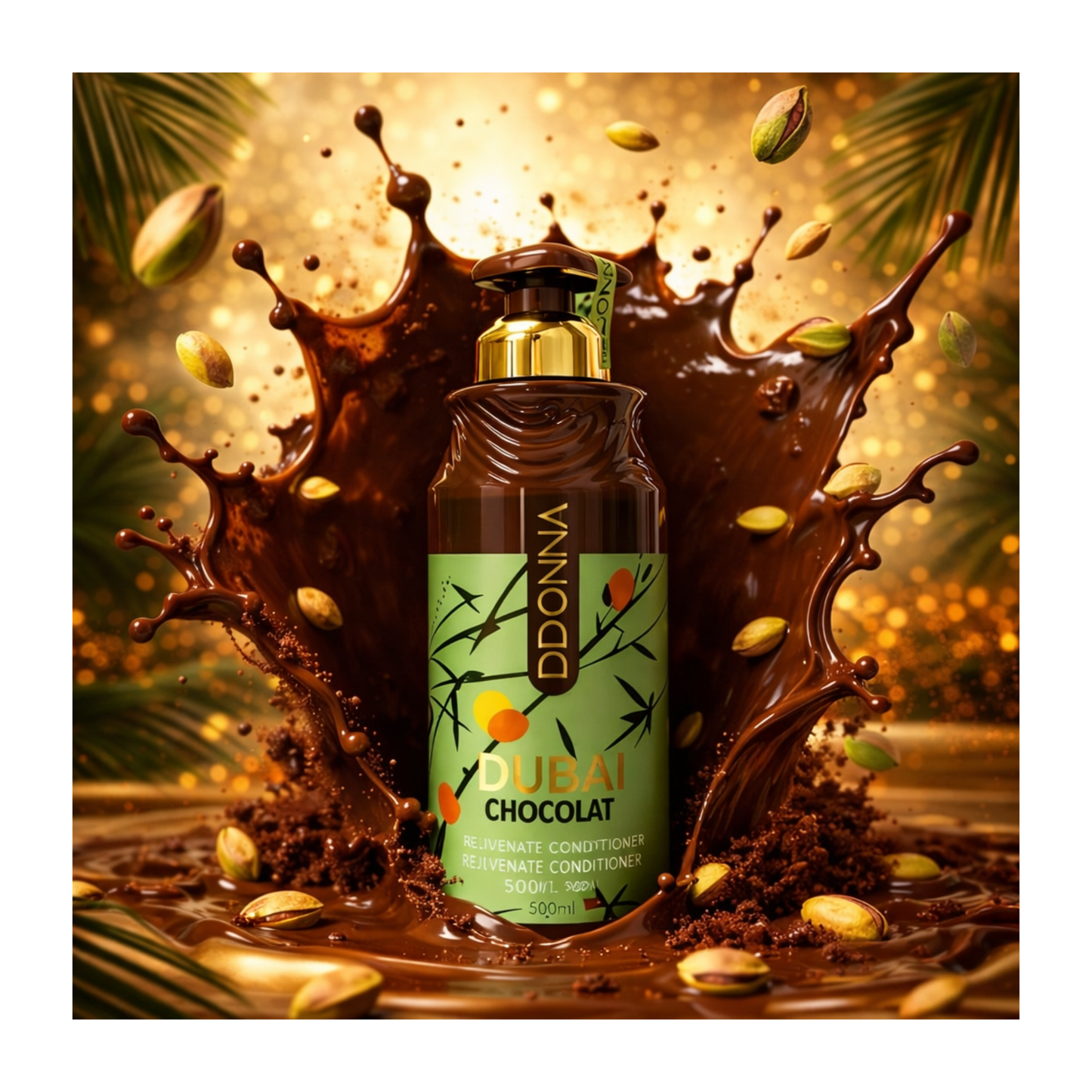 💚🍫✨ Après-Shampoing Chocolat Dubai – By D’donna ✨🍫520 ml