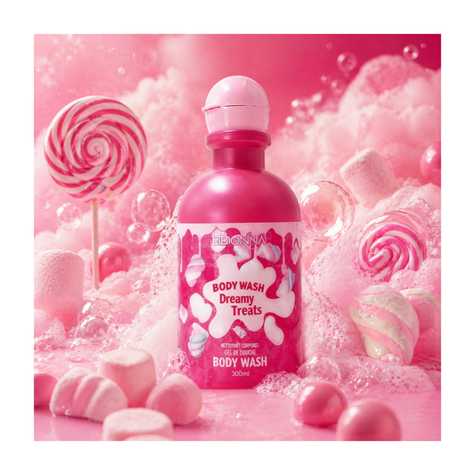 🍭✨ Gel Douche Cotton  candy 280ML – D’donna ✨🍭