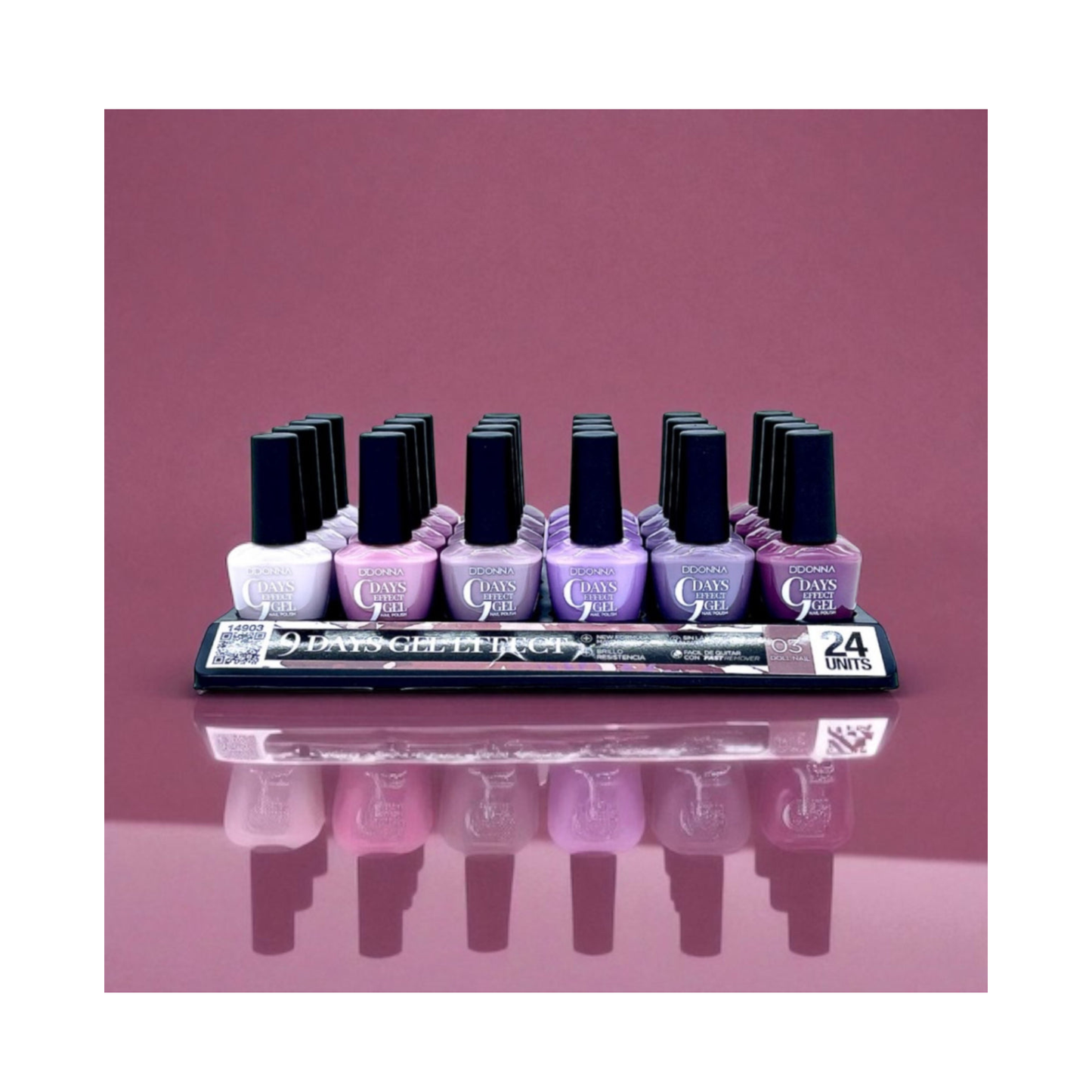 💜🌸Vernis à Ongles Effet Gel 9 Jours D’Donna – Collection Violet & Lilas 💅✨
