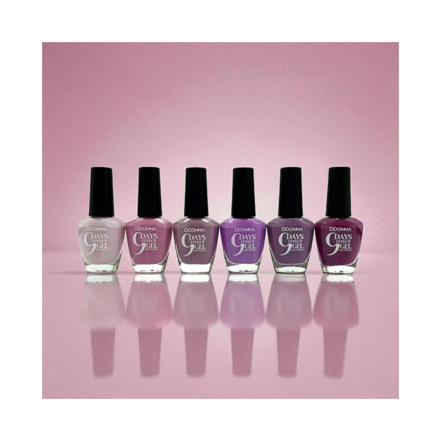 💜🌸Vernis à Ongles Effet Gel 9 Jours D’Donna – Collection Violet & Lilas 💅✨