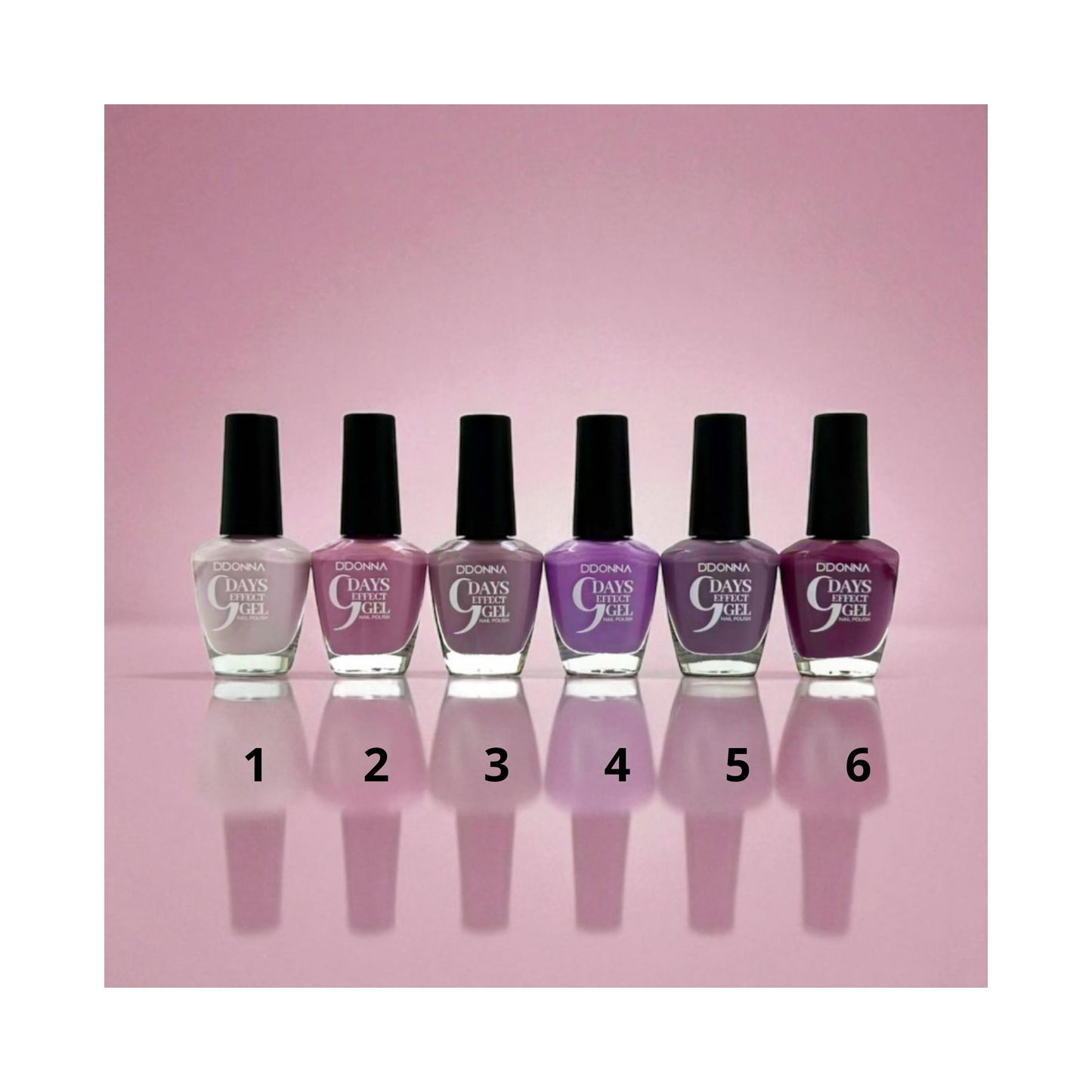 💜🌸Vernis à Ongles Effet Gel 9 Jours D’Donna – Collection Violet & Lilas 💅✨