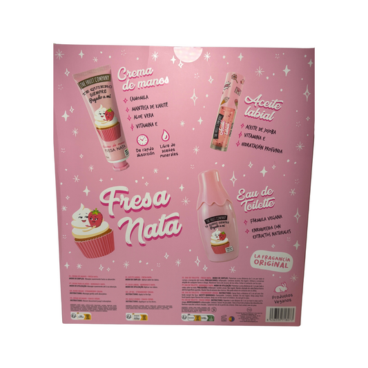 Coffret gourmand fraise chantilly- the Fruit Company