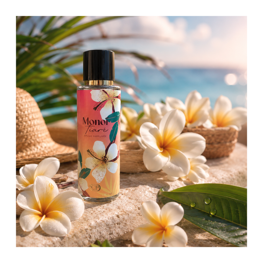 🌺🌴 Brume Parfumée Monoï Tiaré 250 ML – Collection Platinum ✨