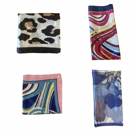 Foulard élégance - 4 modèles au choix