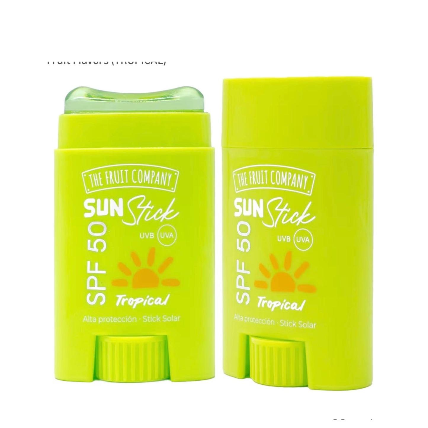 Stick Solaire Invisible SPF 50 Tropical – The Fruit Company 🌴☀️