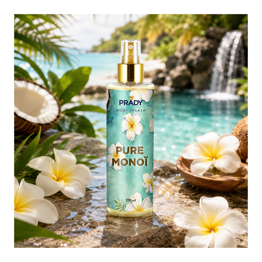 🥥 Brume corporelle Pure Monoï - Prady Body Splash– 250 ml