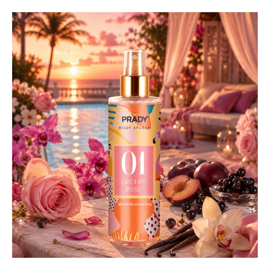 🌸💖 Brume Corporelle PRADY Creamy Rose 01 – 250 ml