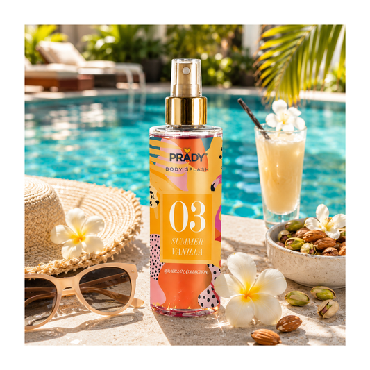 🌴☀️ Brume Corporelle PRADY Summer Vanilla 03 – 250 ml