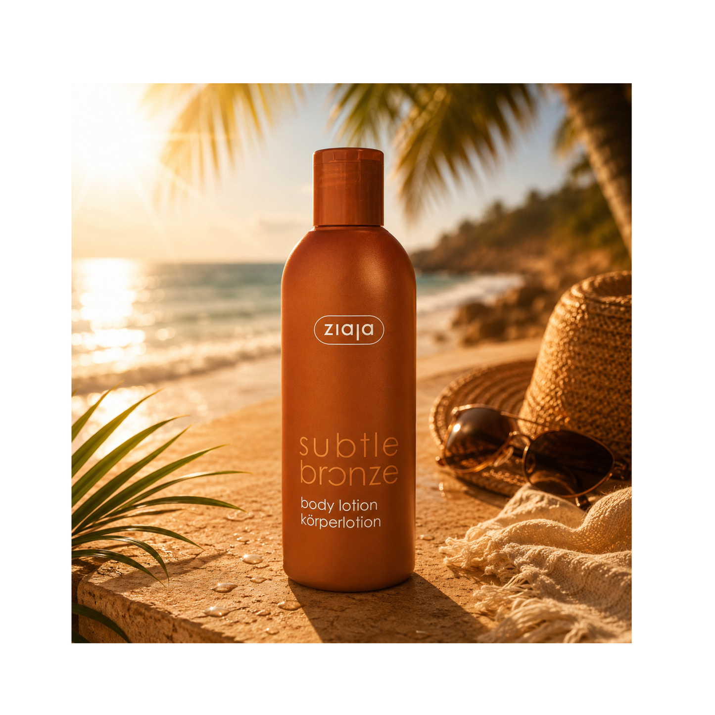 🌞 Lait Pour Le Corps Hydratant Effet Hâle Progressif 300ml – Ziaja 🌞