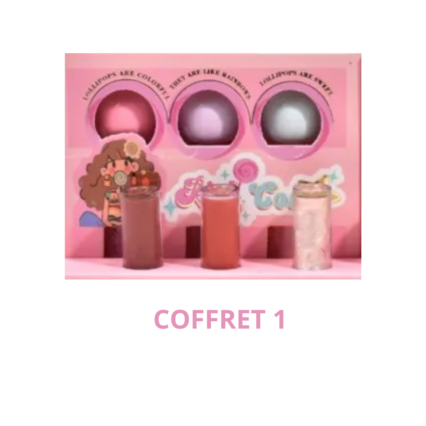 Coffret Trio Lèvres - Kevin & Coco