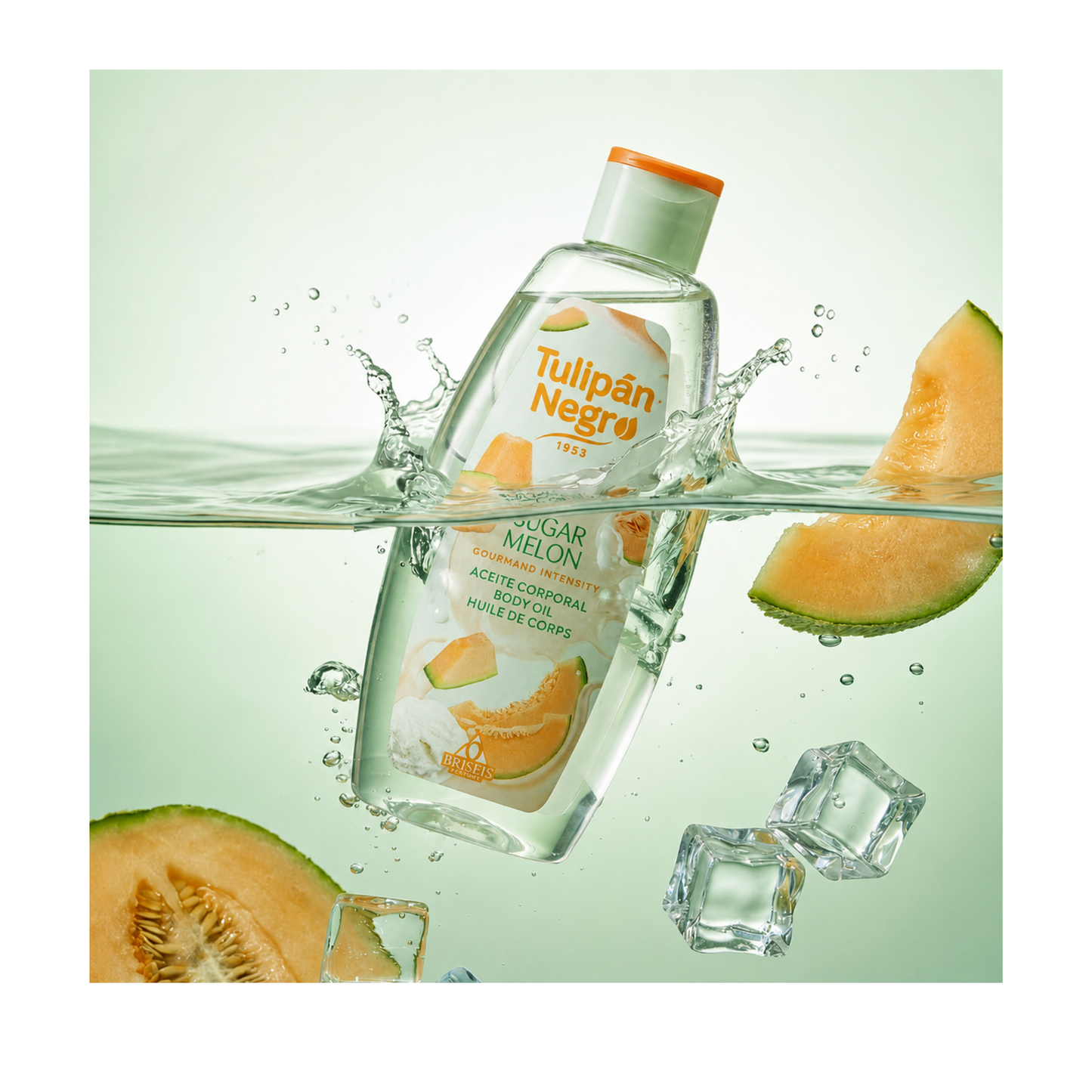 - 🍈 Huile Corporelle Melon Sucré – Tulipán Negro 200 ml🍈