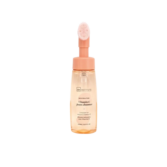 Mousse nettoyante à la vitamine C - avec brosse - IDC 240 ml