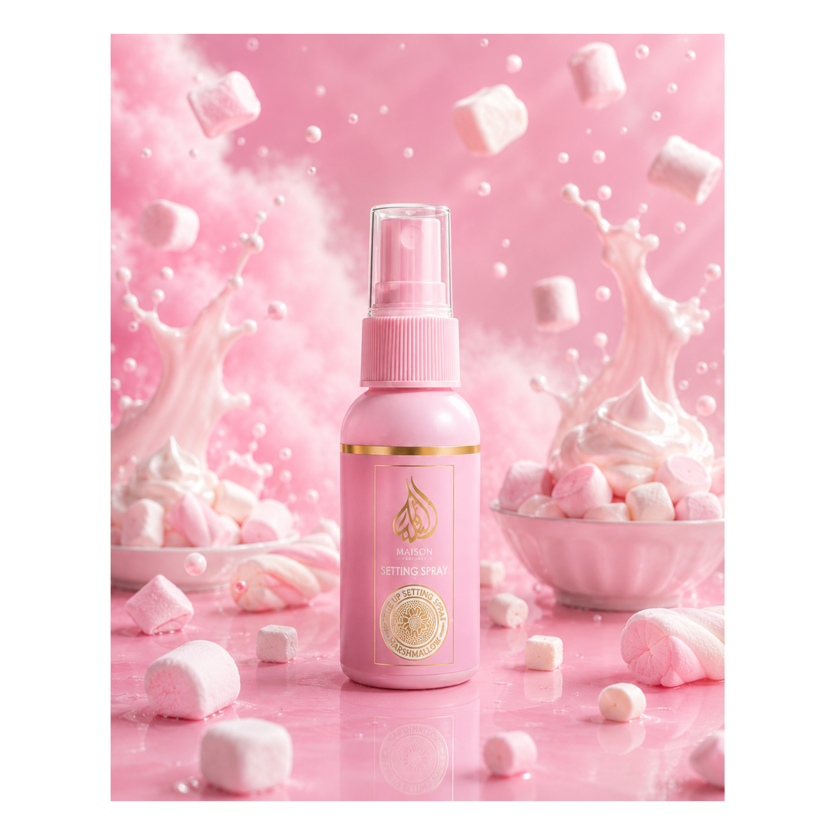 🍬 Spray Fixateur de Maquillage Marshmallow D’Donna Dubai