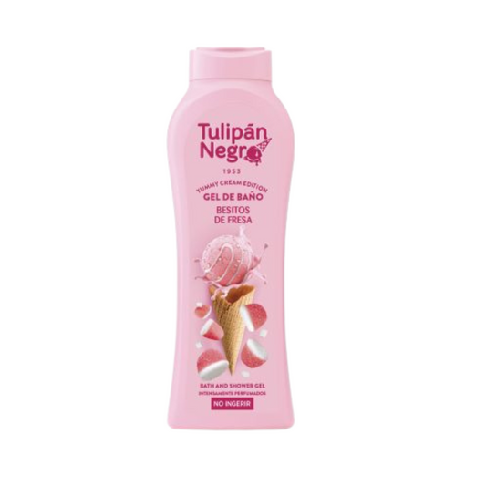 Gel douche Yummy Crème Glacée Bonbon Fraise – Tulipán Negro 650ml