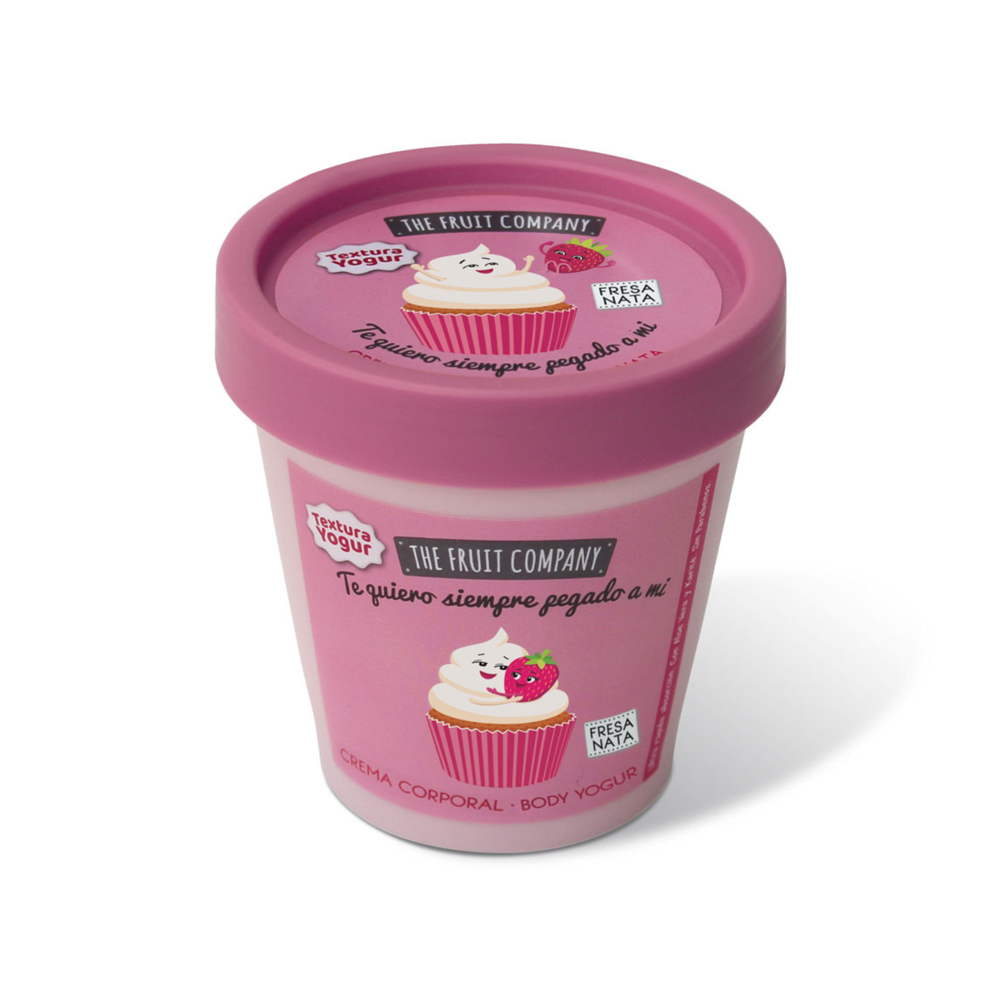 🍓 Crème Corporelle Texture Yaourt – Fraise Chantilly 🍓The Fruit Company / 185g