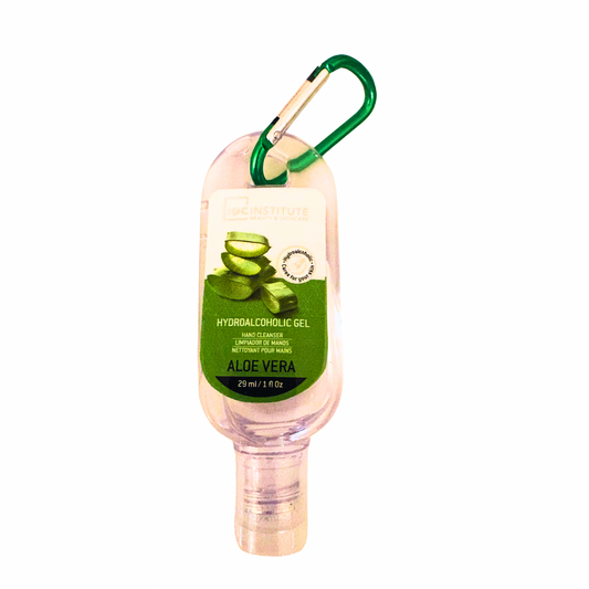 💚Gel Hydroalcoolique à l’Aloe Vera – Format Poche avec Mousqueton 🧴✨
